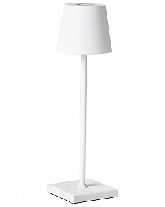 Настільна лампа Valira Металева Акумуляторна Бездротова Сенсорна LED Біла - Фото 1