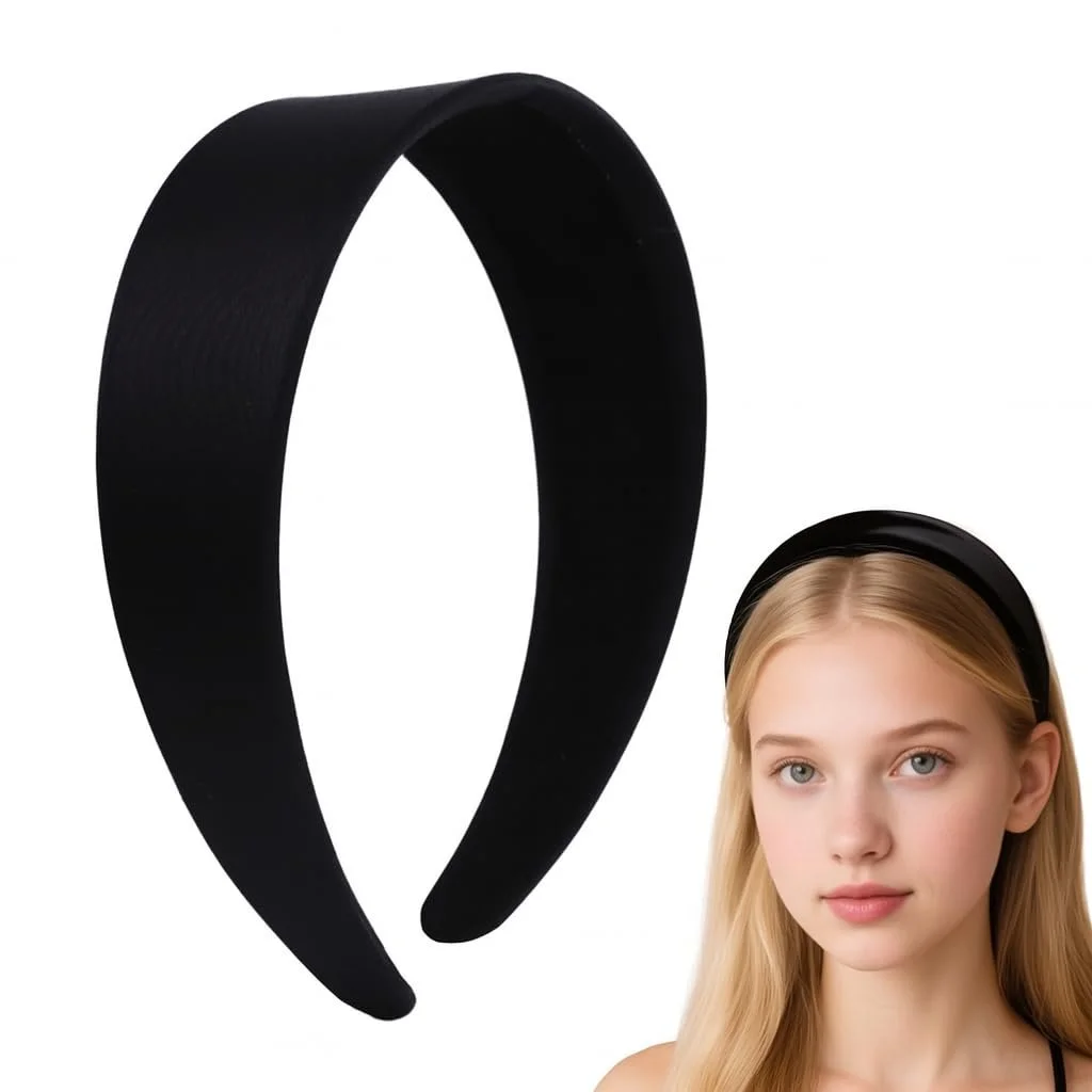 Обруч Черный Широкий 4 см, фото №7