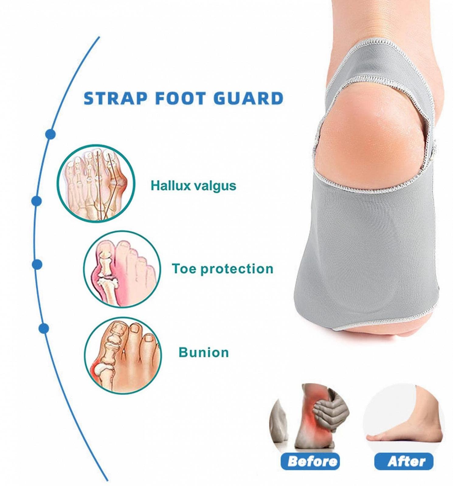 Корректор вальгусной деформации большого пальца ноги Гелевый 2 шт./пара, фото №3