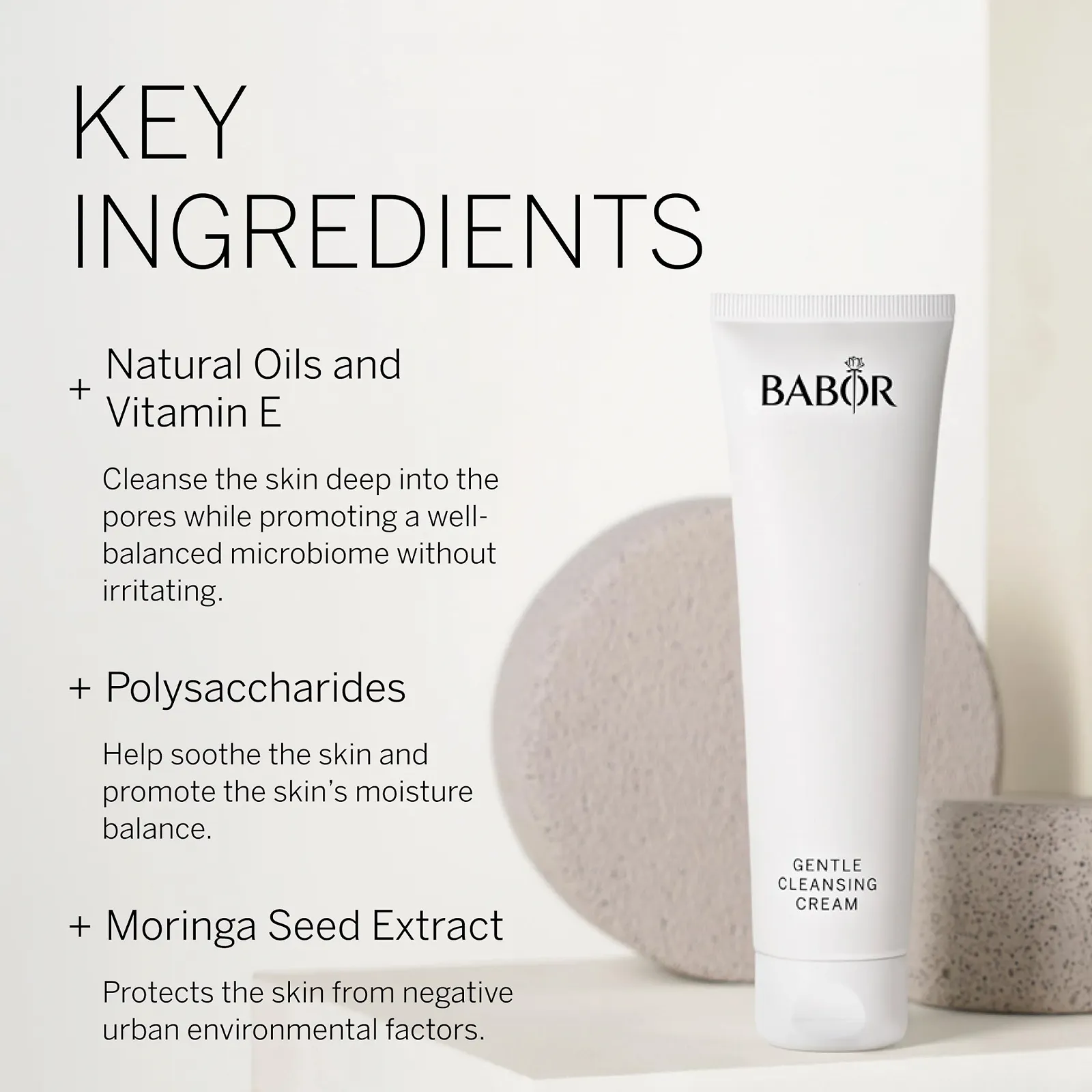 Молочко для вмивання BABOR Cleansing Gentle для сухої та чутливої шкіри, дуже м'яке, веганська формула, 100 мл, фото №3