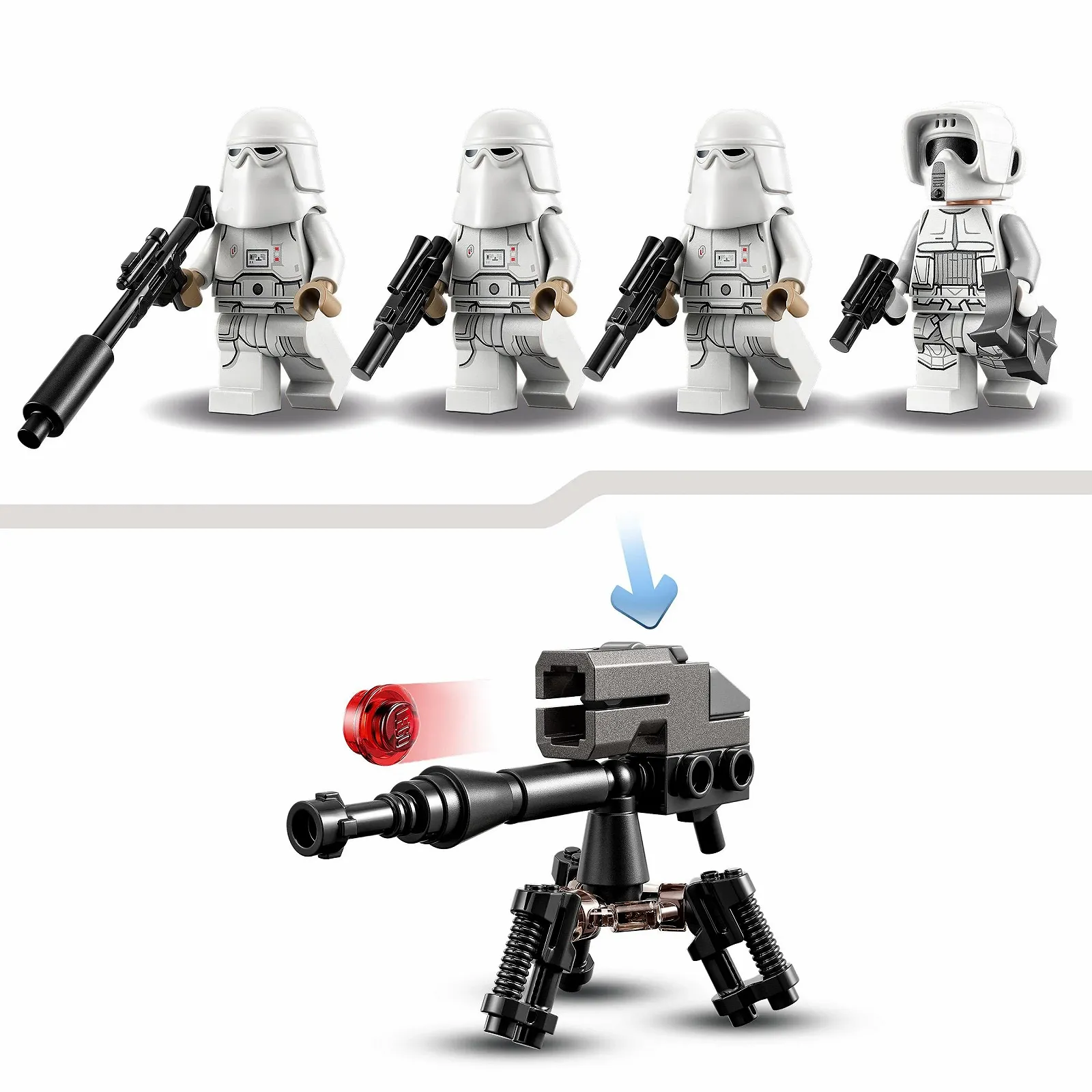 Конструктор LEGO Star Wars Snowtrooper Battle Pack 75320, фото №4 Конструктор LEGO Star Wars Snowtrooper Battle Pack 75320, фото №4
