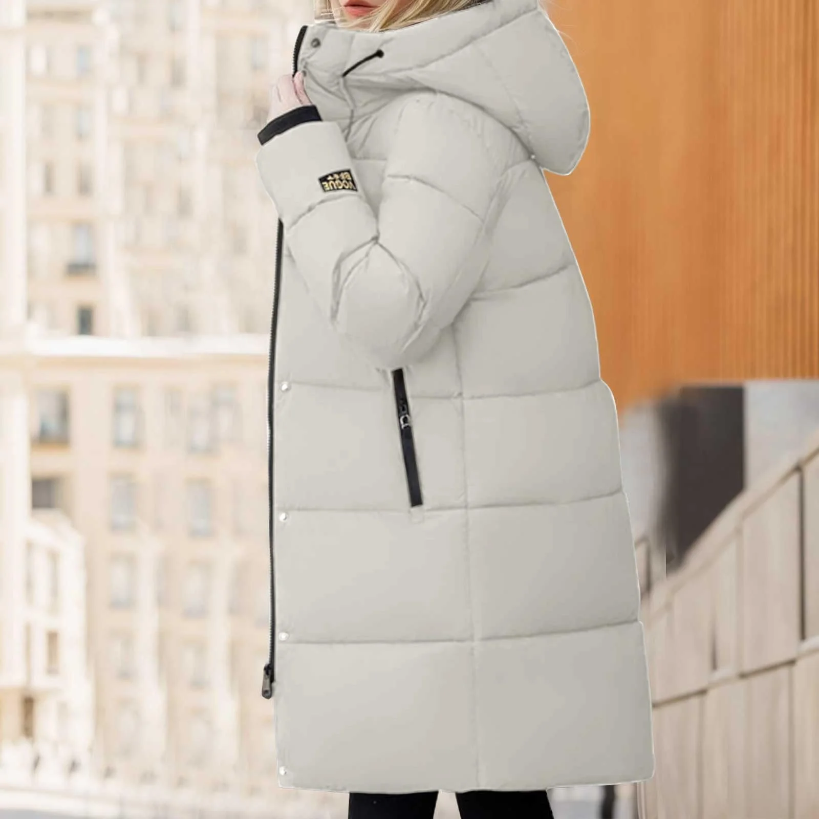 Пуховик Женский Длинный Куртка Зимняя Легкая, фото №3 Пуховик Женский Длинный Куртка Зимняя Легкая, фото №3