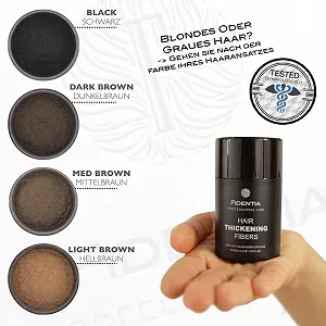 Волосы для загущения волос Fidentia Premium, для отдельных волос - профессиональная линия для утолщения светлых, тонких волос 10г synthetic.ua - Фото 1
