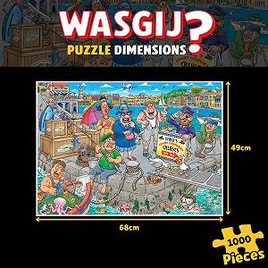 Пазл Wasgij Original 47 Boat Chaos 1000 элементов synthetic.ua - Фото 1