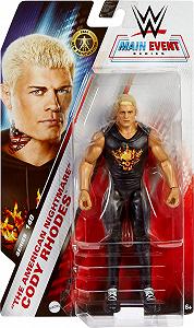 Фигурка Mattel WWE Cody Rhodes, 15 см, с 10 точками артикуляции и реалистичным внешним видом synthetic.ua - Фото 1