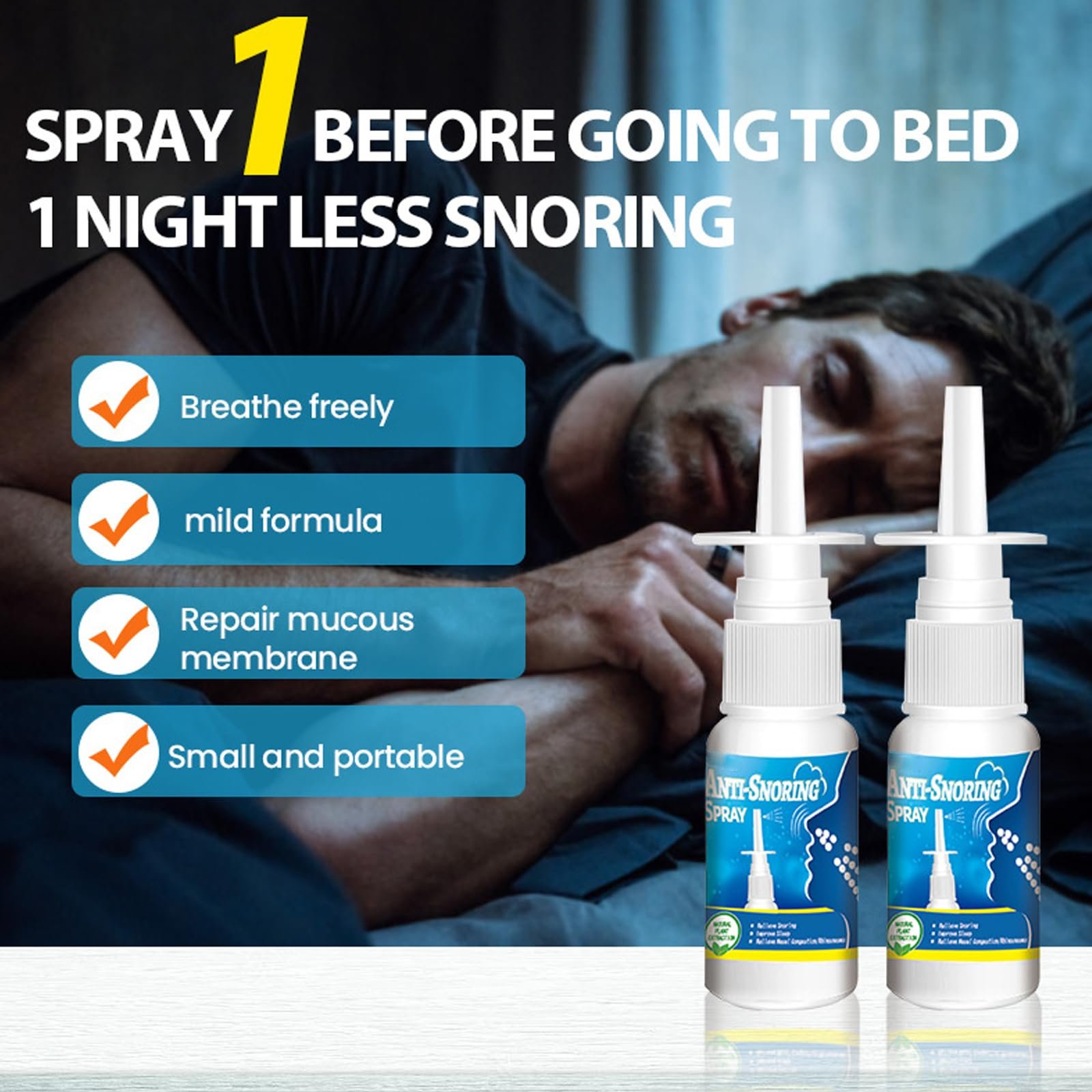 Спрей от храпа Назальный спрей, фото №5