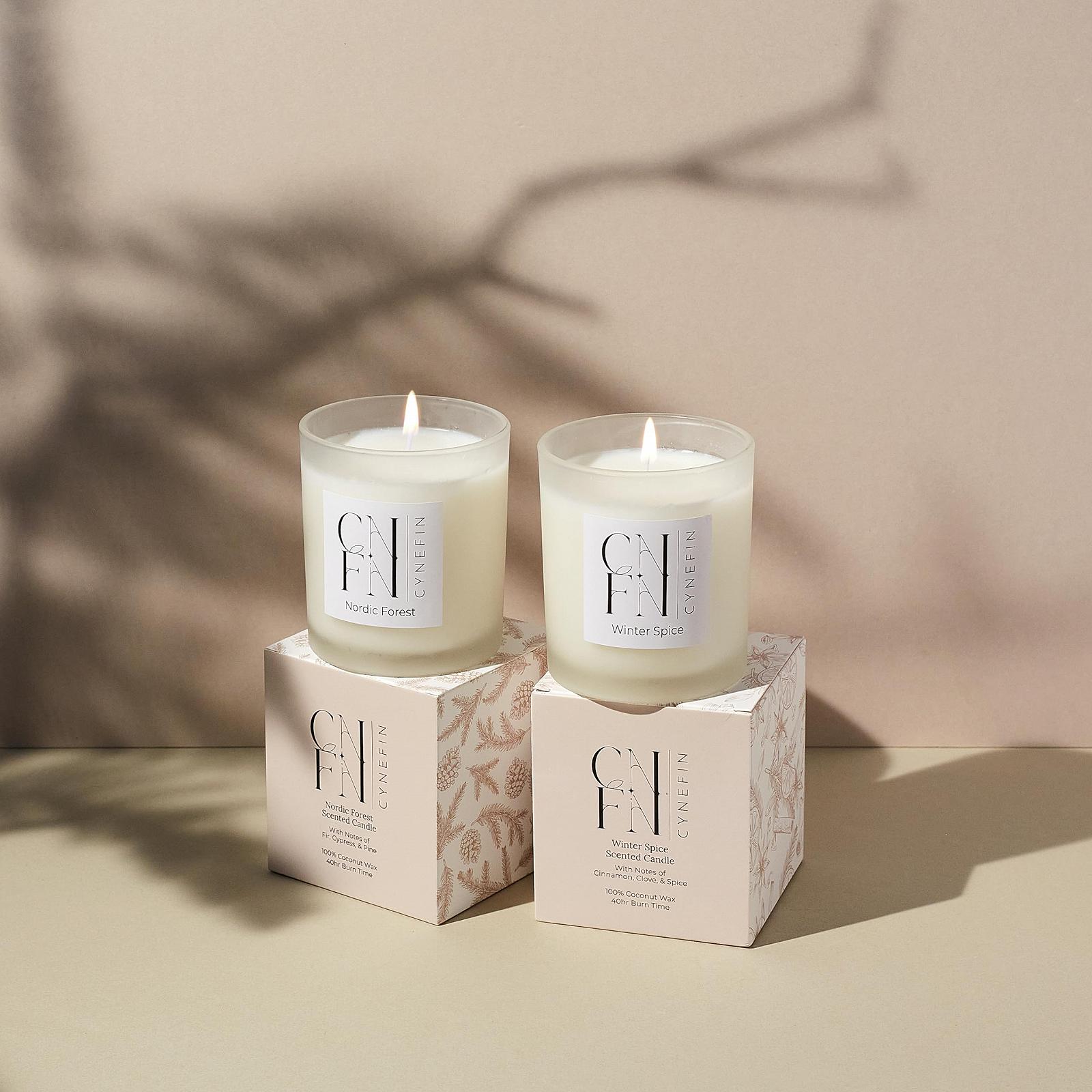 Свічка CNFN Seasonal Scented Nordic Forest, фото №7