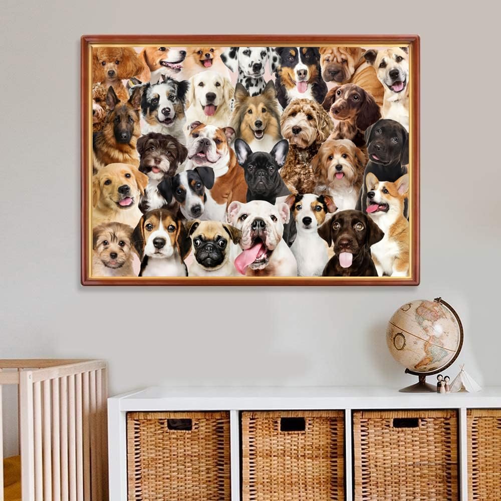 Пазл Lovely Dogs 1000 елементів 70 x 50 см, фото №2