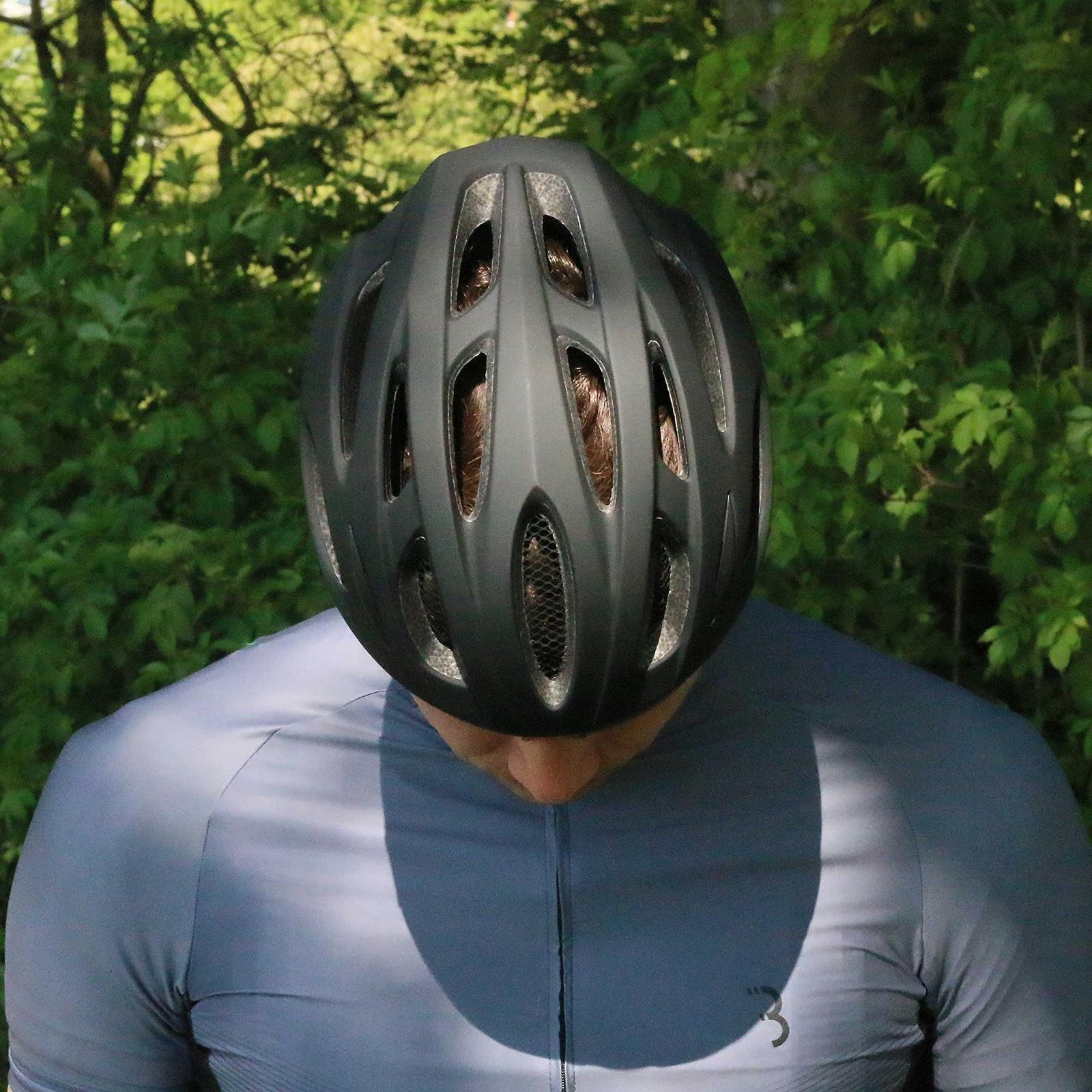 Шлем BBB Cycling Condor Унисекс для взрослых, съемный козырек и сетка защиты от насекомых, для MTB и шоссейного велосипеда, BHE-35, фото №6