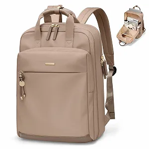 Рюкзак для ноутбука GOLF QUALITY 15.6" Black Apricot Elegant brown - Фото 1