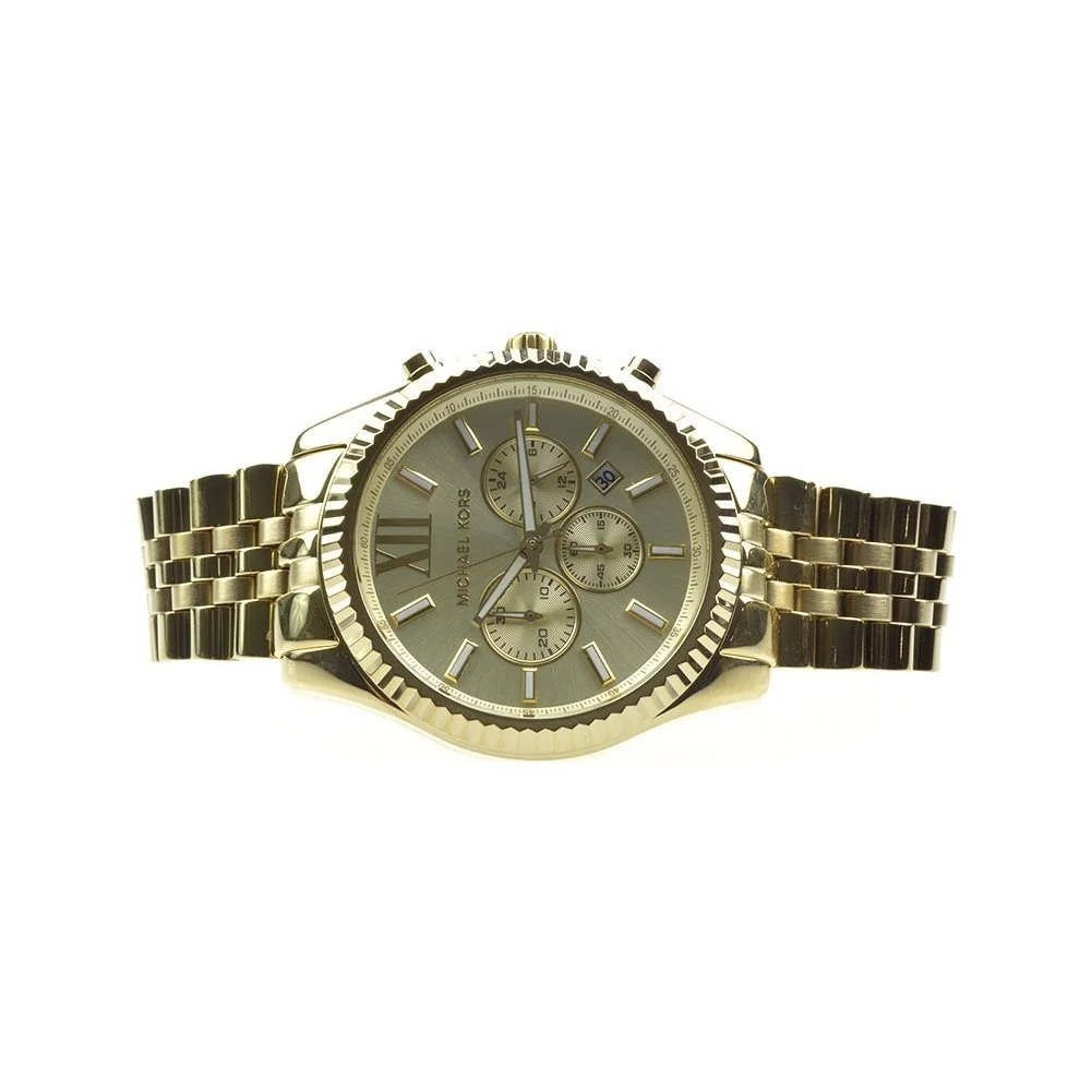 Часы Michael Kors Lexington Мужские, 45 мм, кварцевый хронограф, браслет из нержавеющей стали, фото №5 Часы Michael Kors Lexington Мужские, 45 мм, кварцевый хронограф, браслет из нержавеющей стали, фото №5