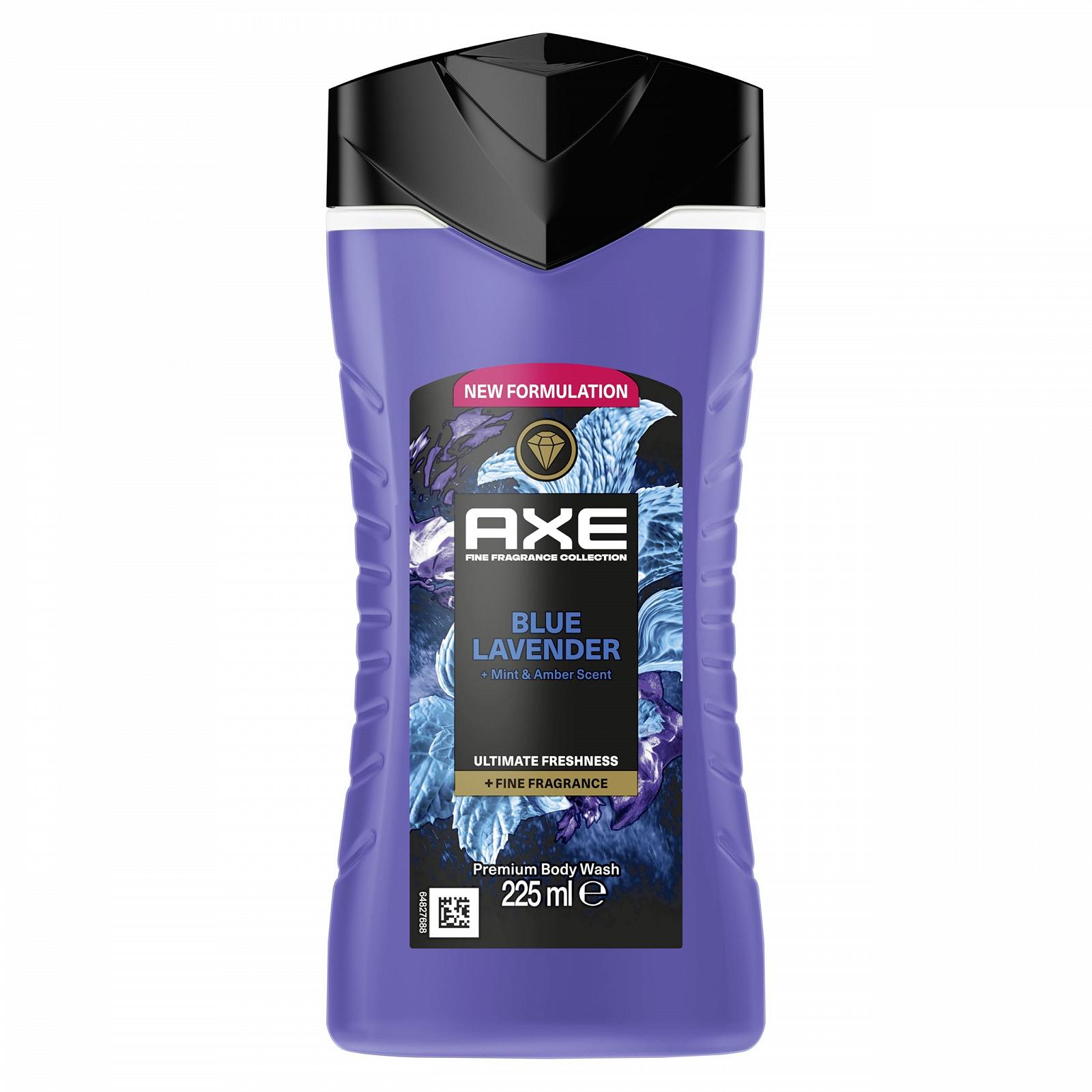 Гель для душа AXE Prestige Collection Blue Lavender Лаванда, мята и амбра, 12 часов свежести, 225 мл, фото №2