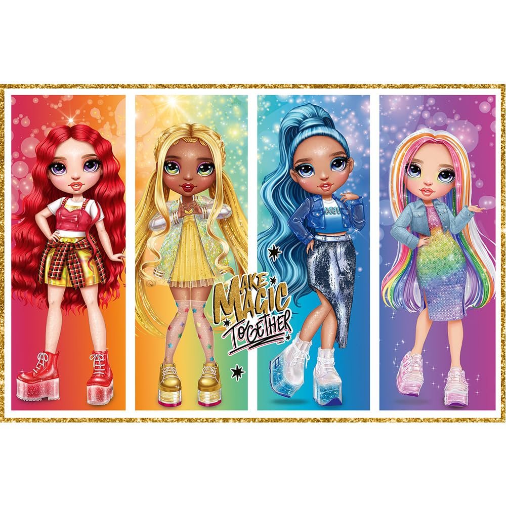 Пазл Trefl 2-в-1 Rainbow High, Rainbow Dolls 2 x 200 элементов для подростков, фото №2