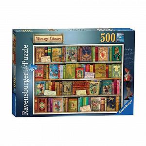Пазл Ravensburger Vintage Library 500 елементів 10+ - Фото 1