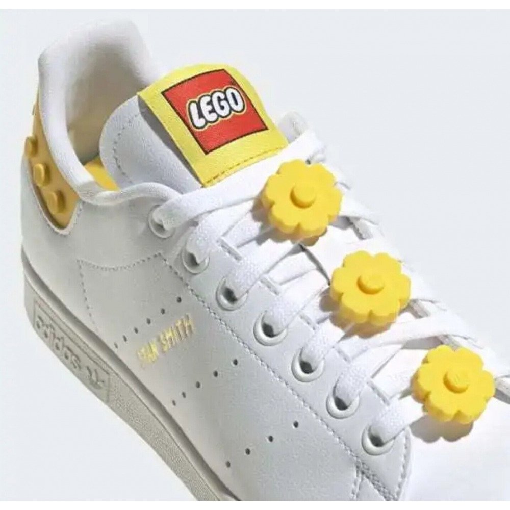 Кроссовки Adidas Stan Smith X Lego® Shoes White, фото №5