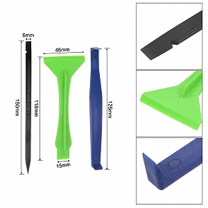 Набір викруток sourcing map 10 в 1 Магнітний Прецизійний Набір для ремонту електроніки synthetic.ua - Фото 1