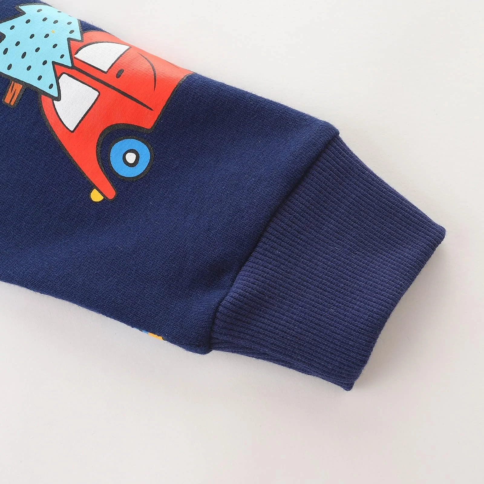 Детский рождественский джемпер Зимняя термофутболка с длинными рукавами Мультяшная Толстовка с круглым вырезом Со снеговиком Рисунок с оленями Худи для девочек и мальчиков, фото №7