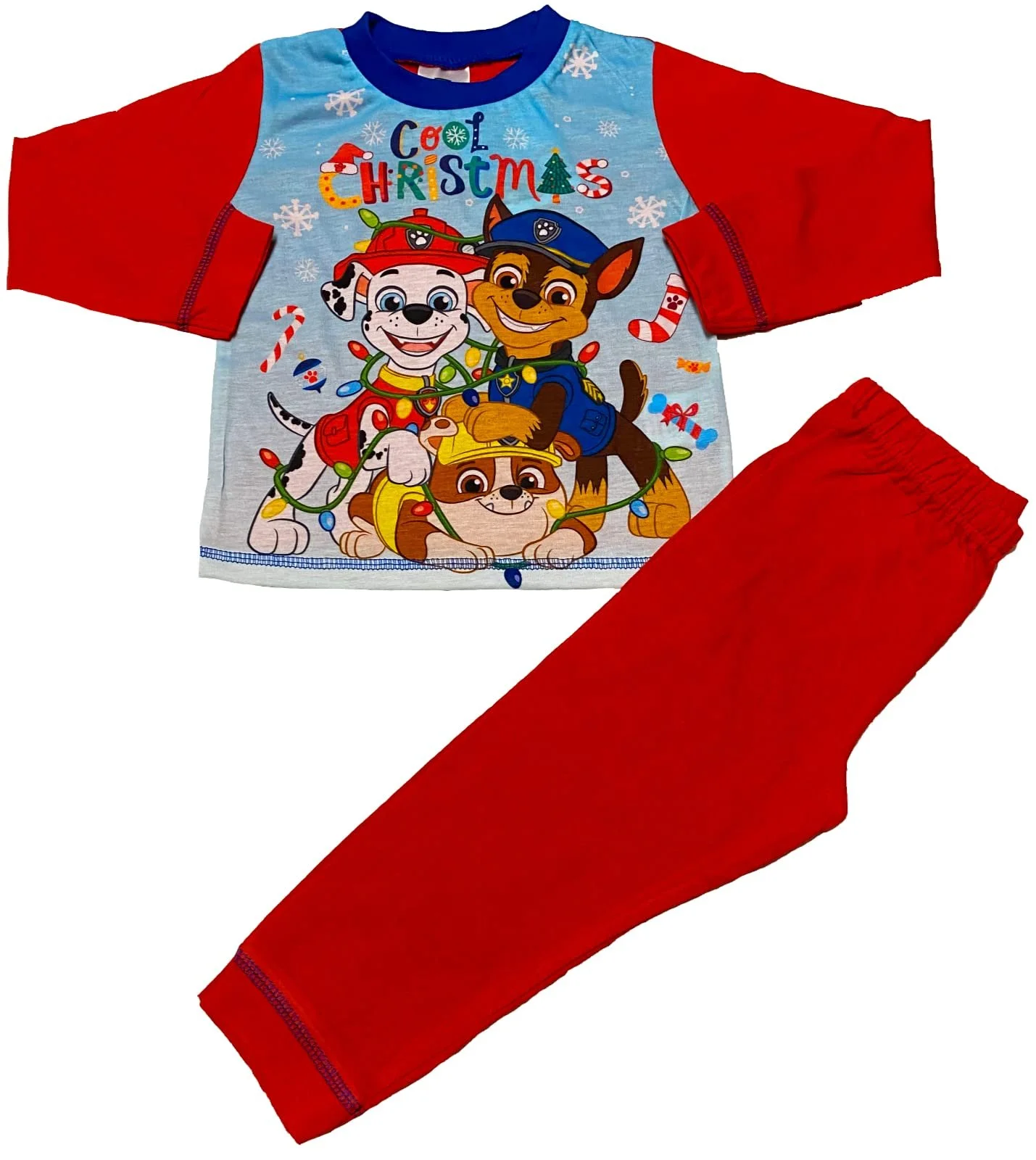 Комплект для сну Paw Patrol Різдвяна для хлопчиків, фото №1