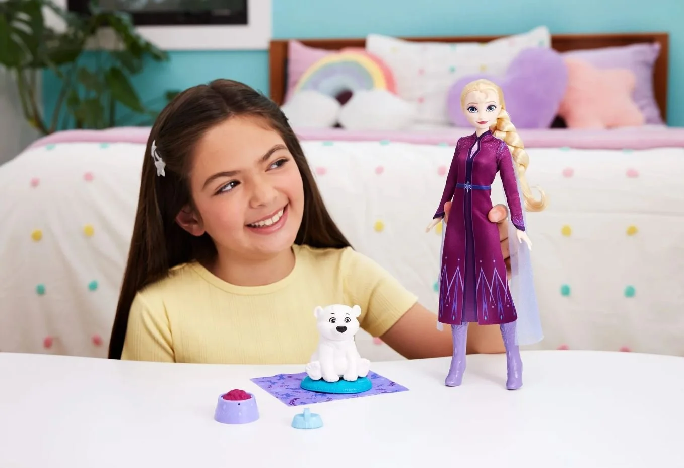 Лялька Elsa з ведмедями Mattel Frozen – набір Animals of Arendelle, фото №3