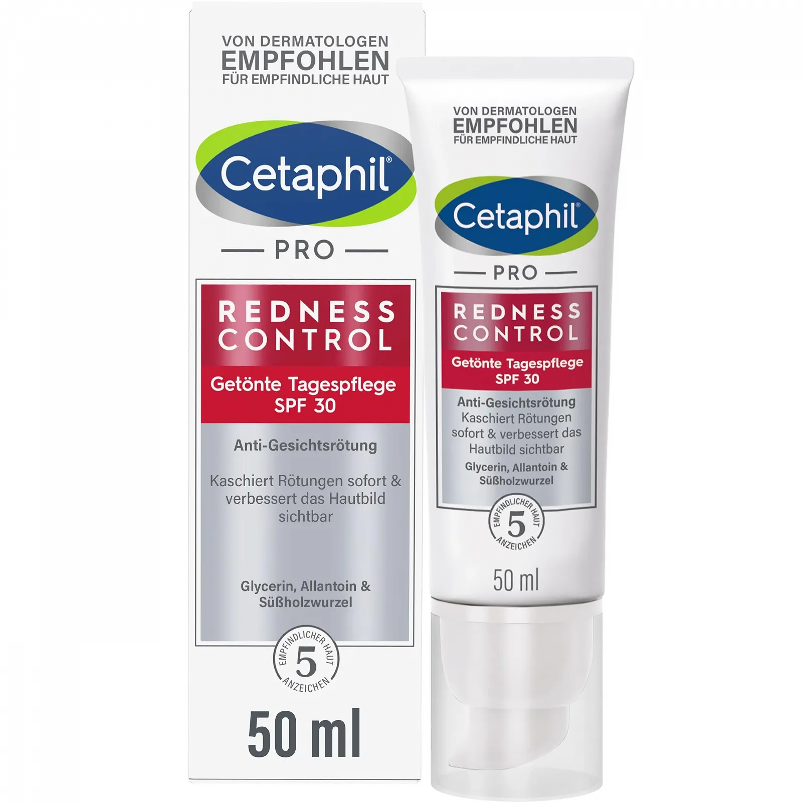 Денний крем для обличчя CETAPHIL Pro RednessControl Tinted Day Cream SPF 30 тонуючий зволожуючий 50 мл, фото №1 Денний крем для обличчя CETAPHIL Pro RednessControl Tinted Day Cream SPF 30 тонуючий зволожуючий 50 мл, фото №1