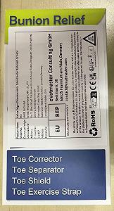 Разделитель для большого пальца Hallux Valgus, разделитель для пальцев ног, шина для бурси synthetic.ua - Фото 1