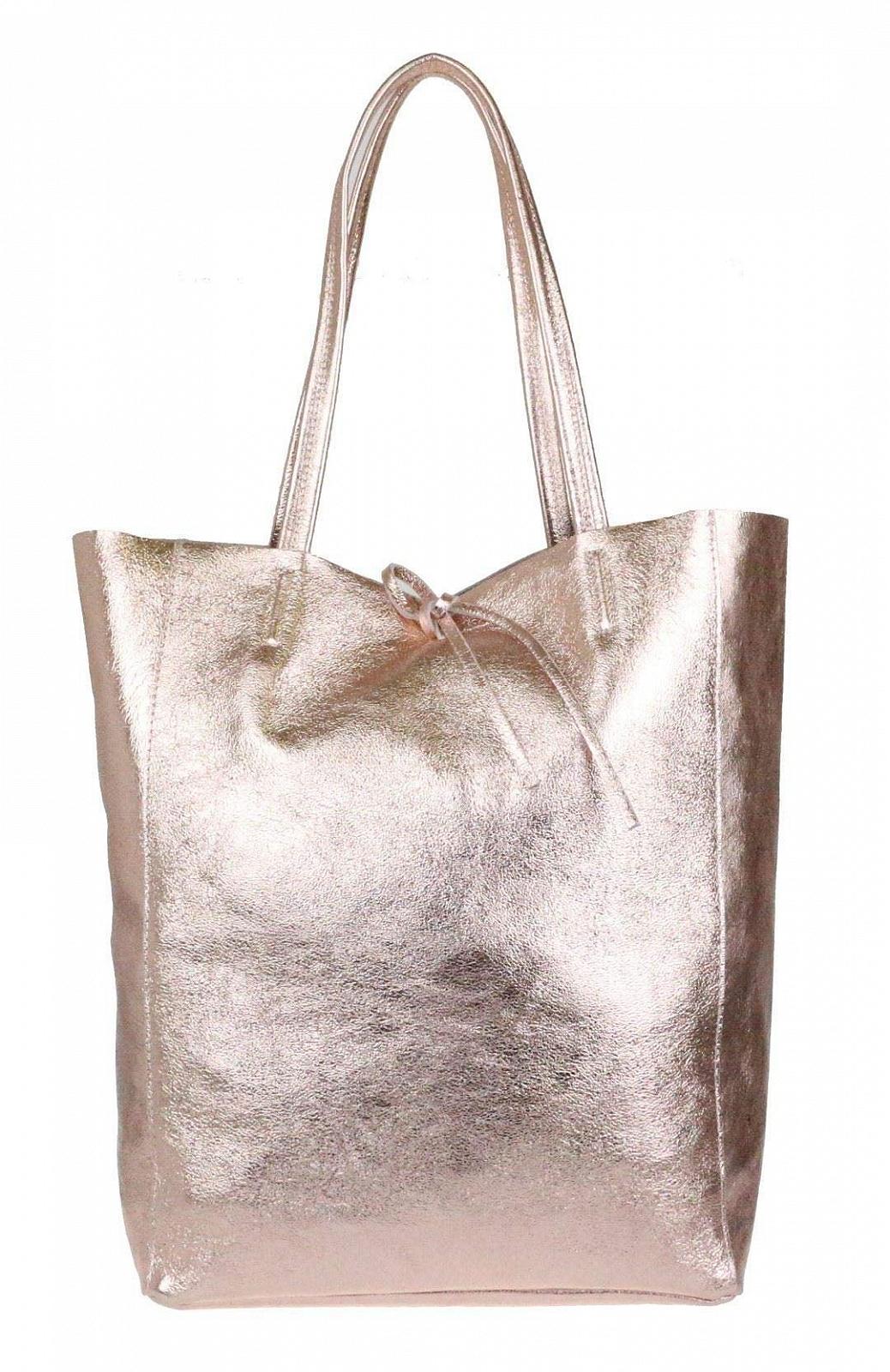 Женская сумка с открытым верхом из натуральной кожи Girly Handbags, фото №1