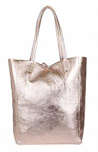 Женская сумка с открытым верхом из натуральной кожи Girly Handbags - Фото 1