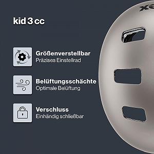 Шлем Велосипедный uvex Kid 3 cc  Регулируемый размер synthetic.ua - Фото 1