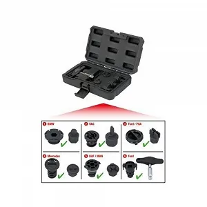 Набор головок для пробки маслосливного отверстия KS TOOLS 150.1030 - Фото 1