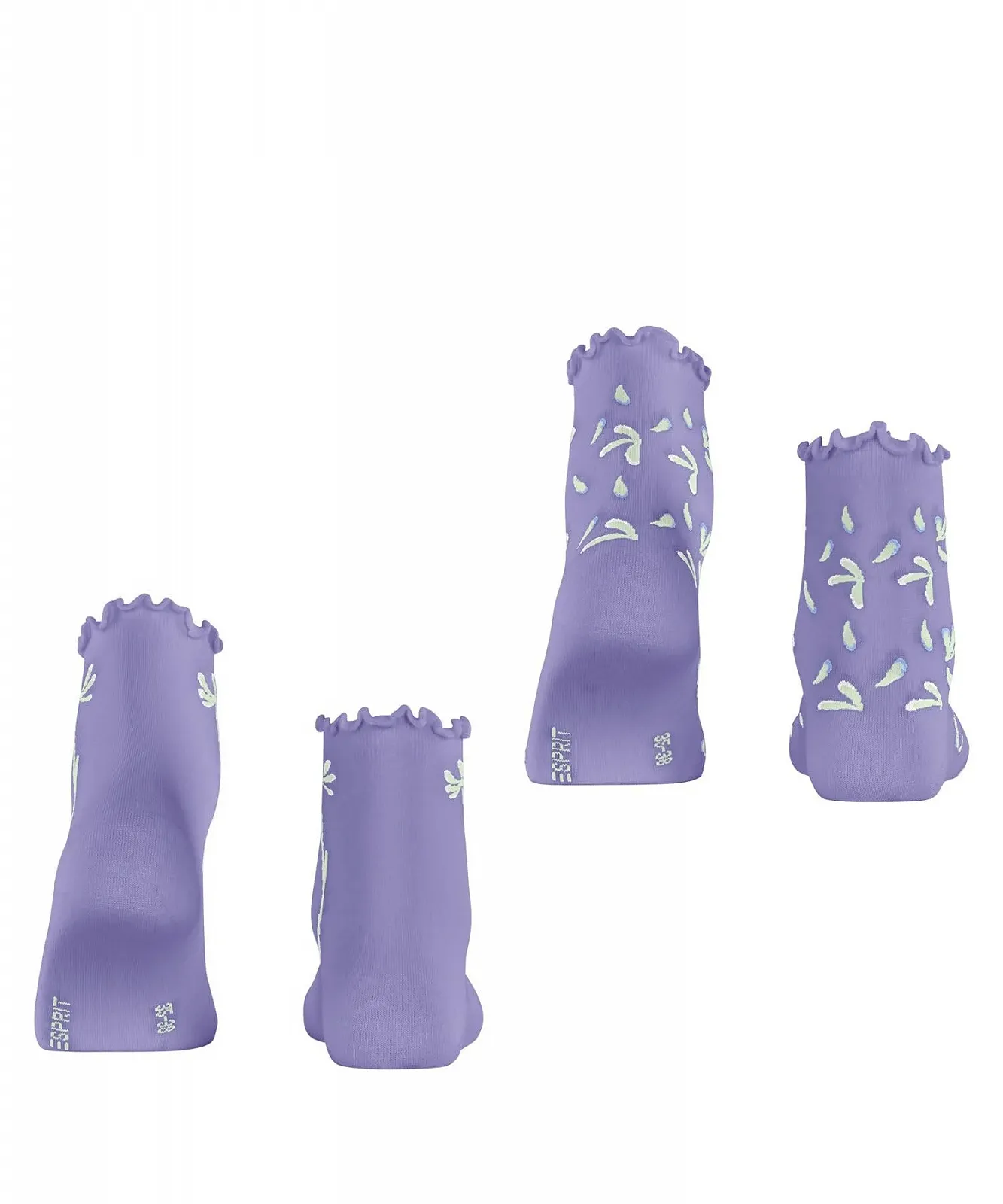 Шкарпетки-кросівки ESPRIT Blossom, 2 пари, фото №2