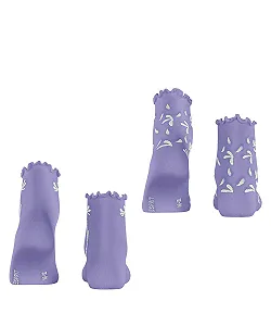 Шкарпетки-кросівки ESPRIT Blossom, 2 пари synthetic.ua - Фото 1