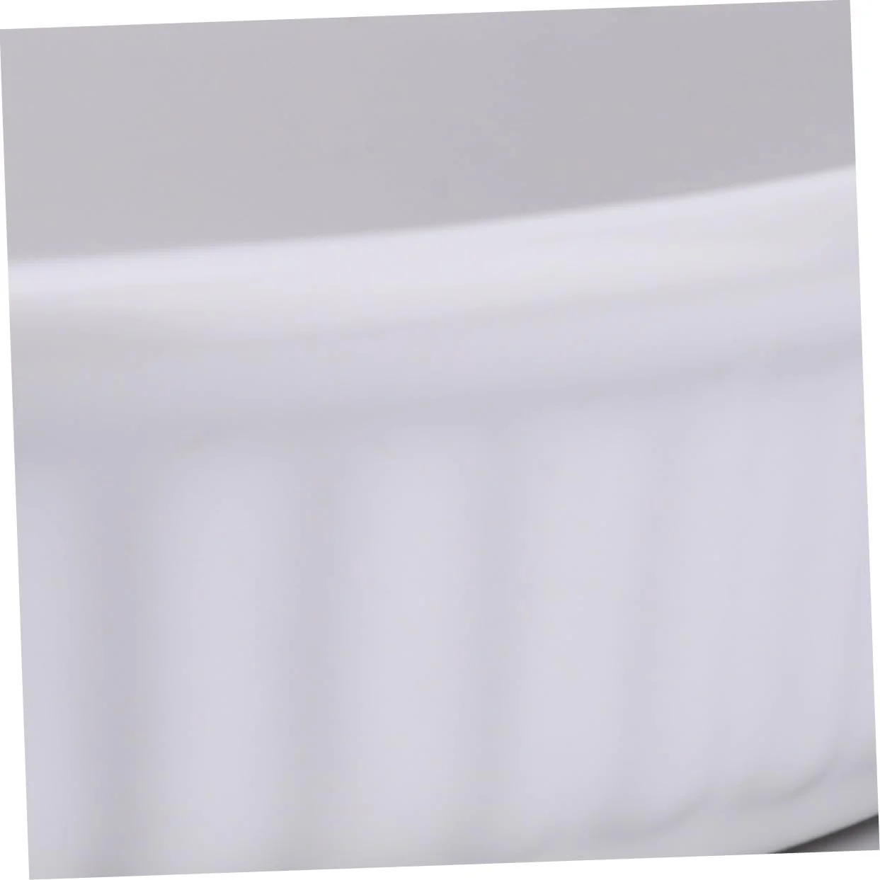 Форма для запікання LIFKOME керамічна кругла біла з однією ручкою, фото №4