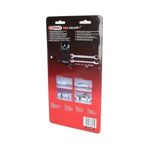 Набір тріскачково-комбінованих ключів KS TOOLS 503.5205, фото №4 Набір тріскачково-комбінованих ключів KS TOOLS 503.5205, фото №4