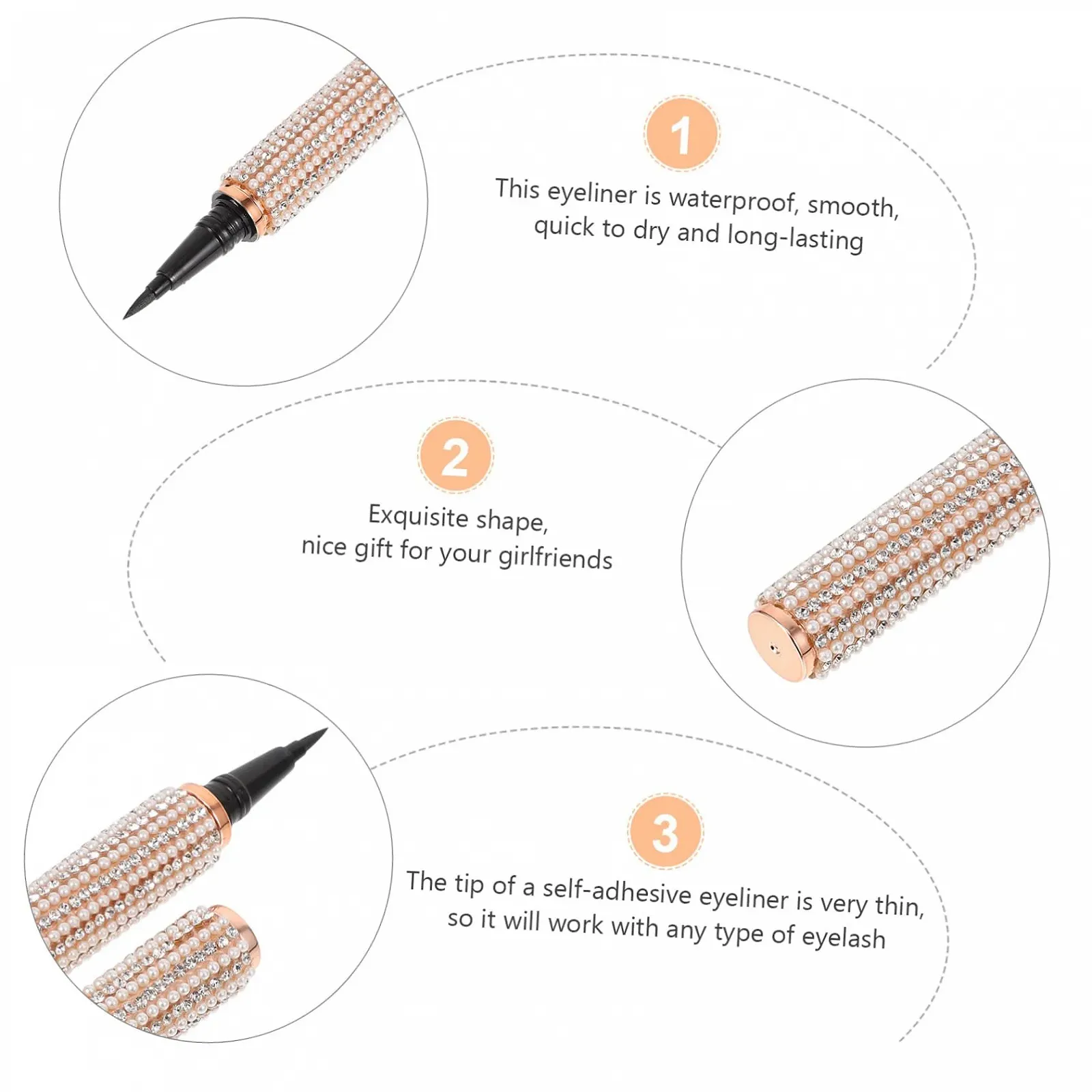 Фломастер-підводка FRCOLOR З крилом Коричневий, фото №3