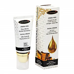 Денний крем для обличчя La Cremerie Gold 24 K and Hyaluronic Acid 50.0 мл - Фото 1