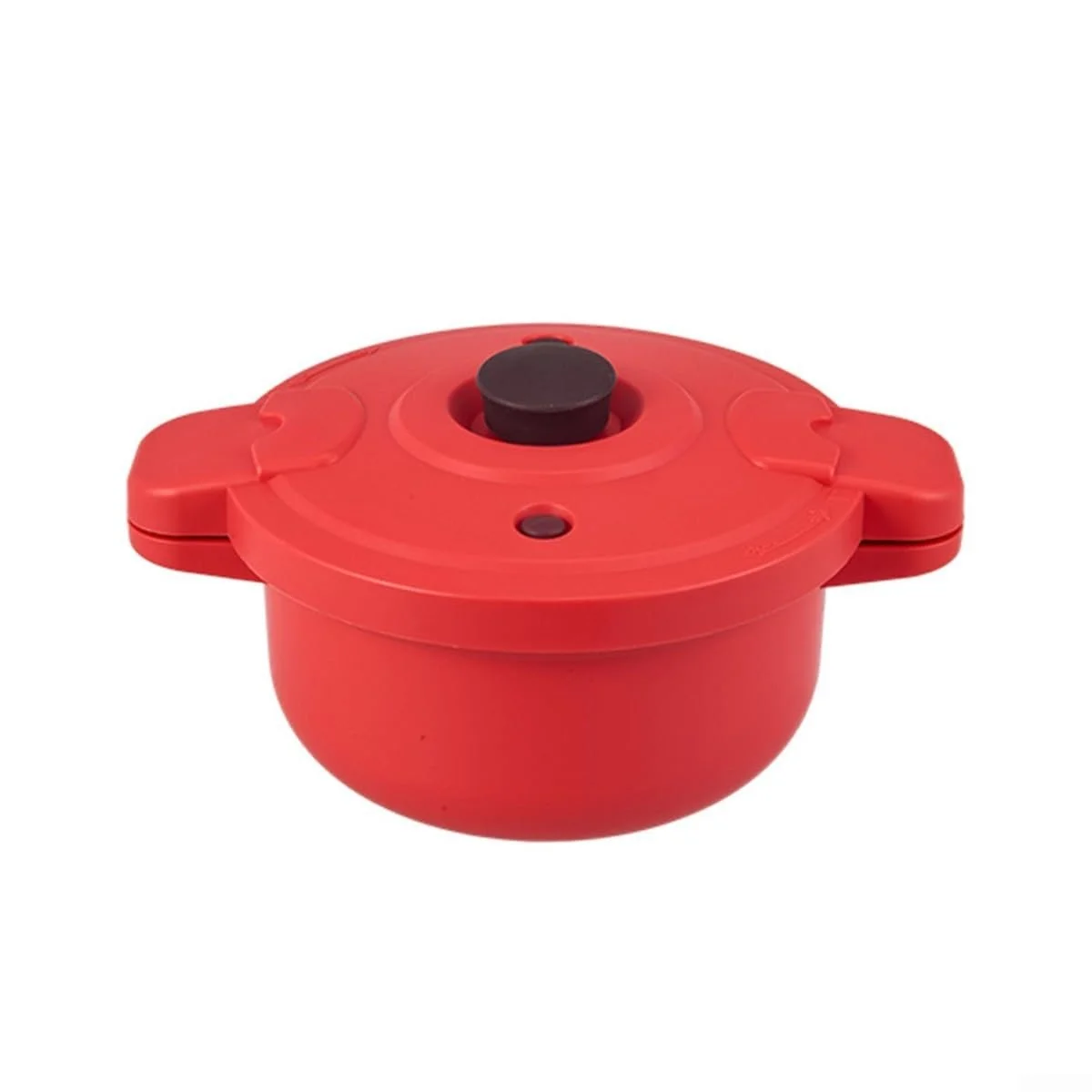 Скороварка для микроволновой печи 27,5 x 14 см ПП-силиконовая многофункциональная для риса овощей и макарон пароварка, фото №1