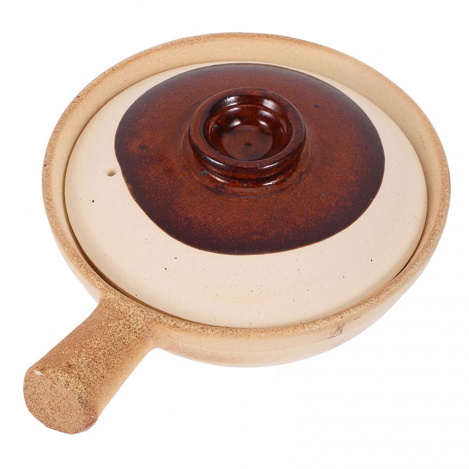 Горшок Gatuida керамический терракотовый без крышки для духовки и плиты, фото №1