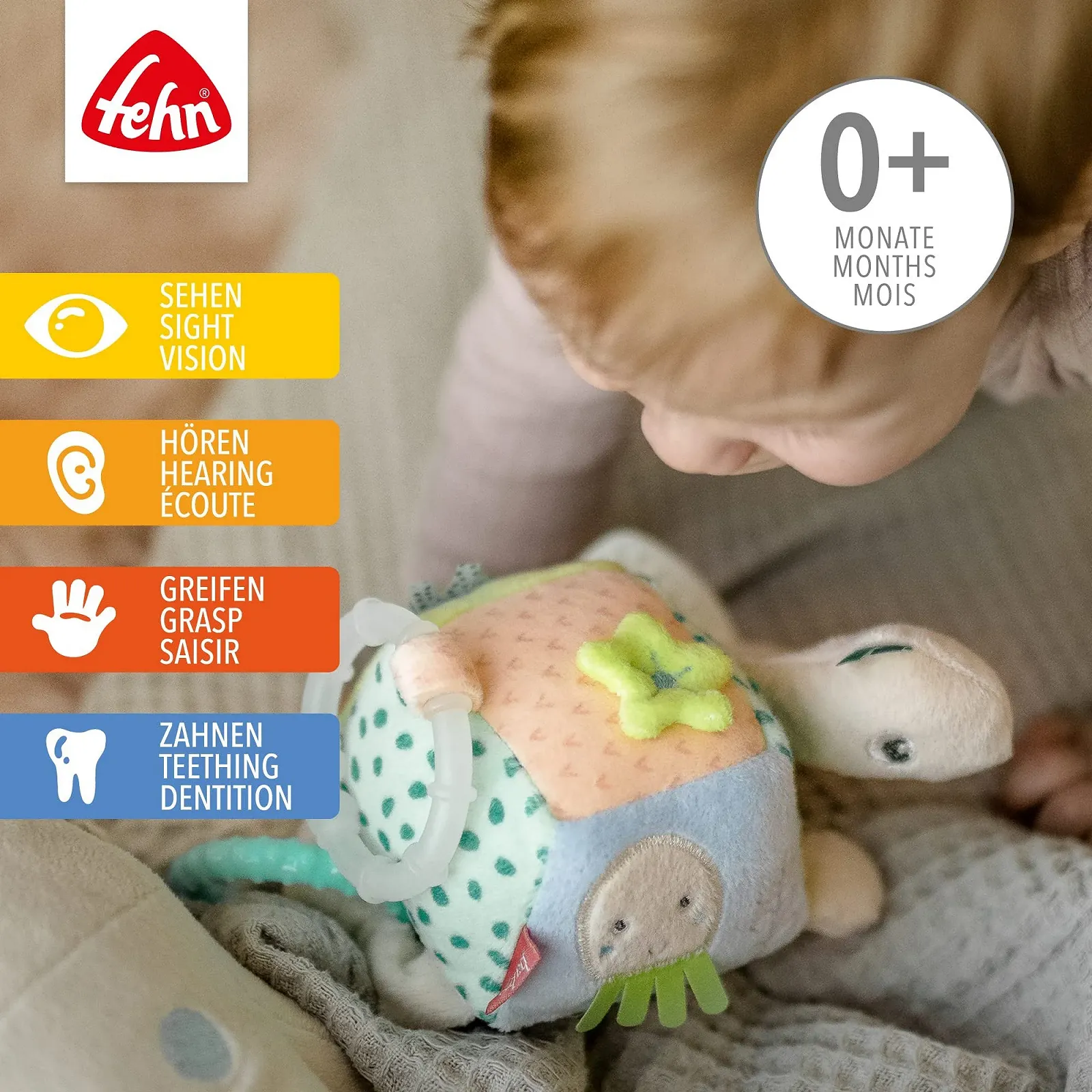 Іграшка Fehn Черепаха 18 см, фото №2 Іграшка Fehn Черепаха 18 см, фото №2