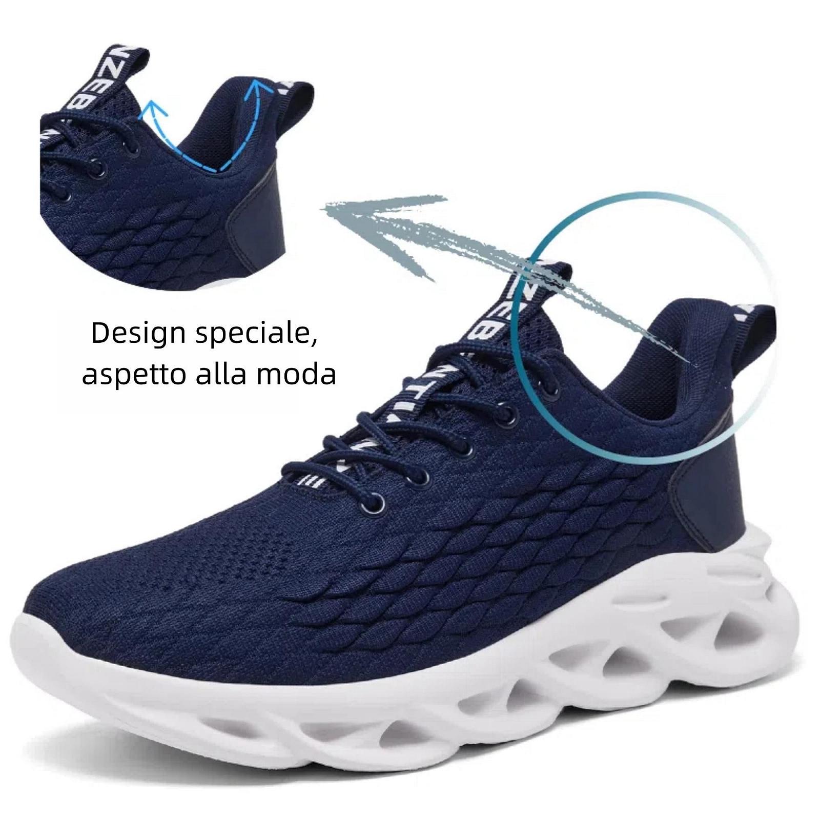 Кросівки TIANZEBEN Чоловічі Спортивні Легкі Дихаючі, фото №4