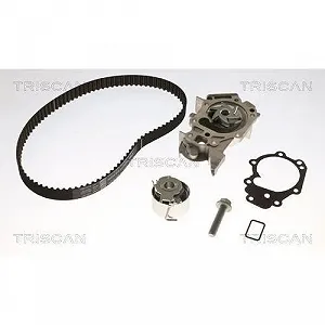 Водяний насос + комплект ременя ГРМ TRISCAN 8647 250005 для RENAULT synthetic.ua - Фото 1