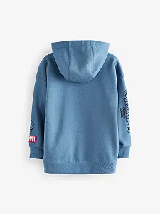 Толстовка NEXT Spiderman з капюшоном та двосторонніми паєтками для хлопчиків synthetic.ua - Фото 1