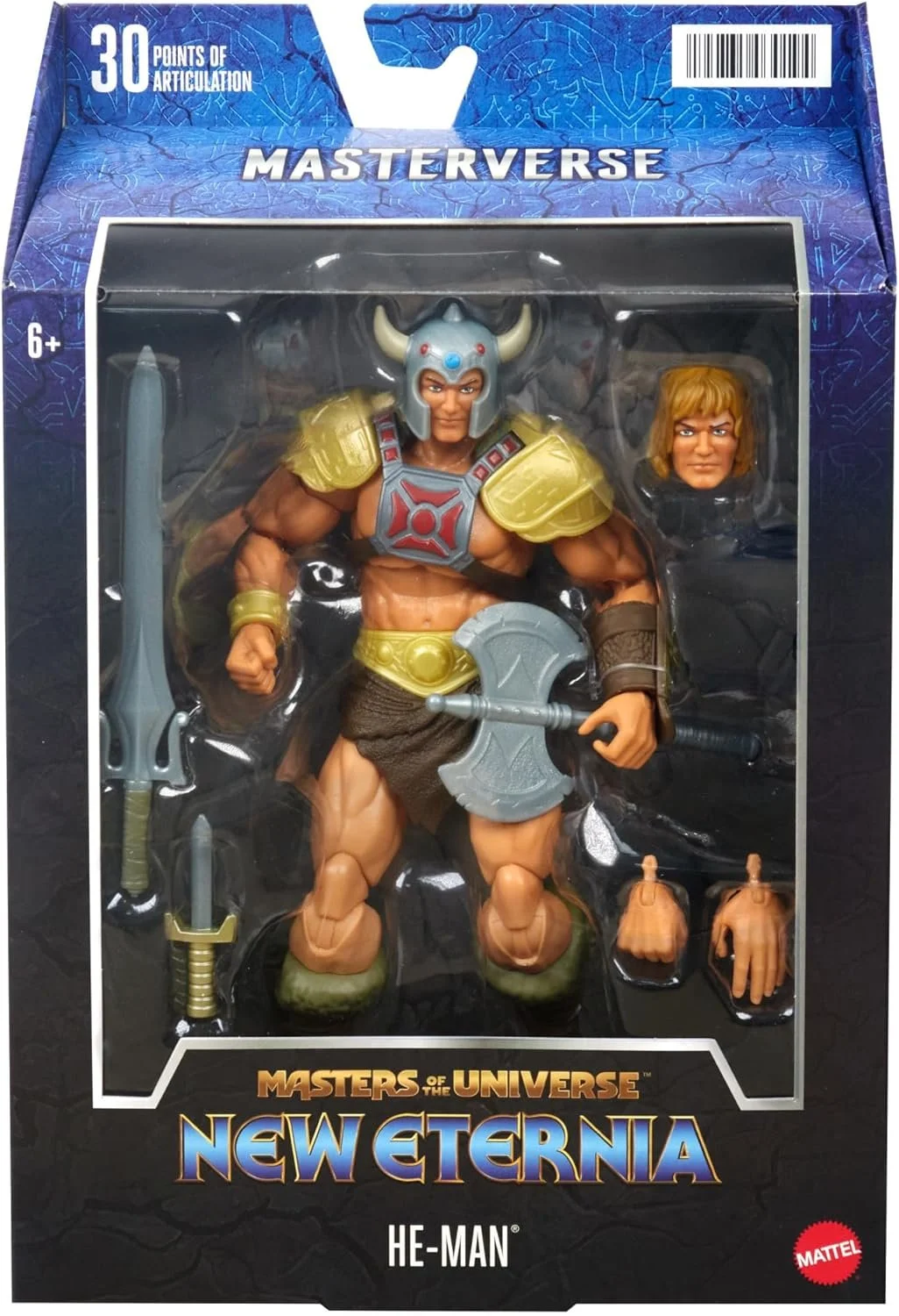 Колекційна фігурка Mattel Masters of the Universe Masterverse Viking He-Man (18 см), фото №6