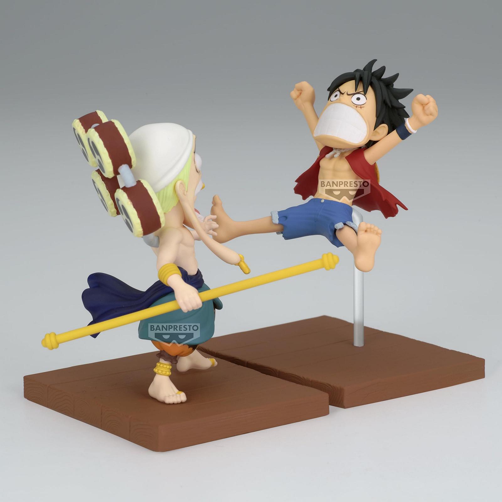 Фігурка Banpresto Monkey D. Luffy & Enel One Piece World Collectable Log Stories 8 см різнокольорова, фото №4
