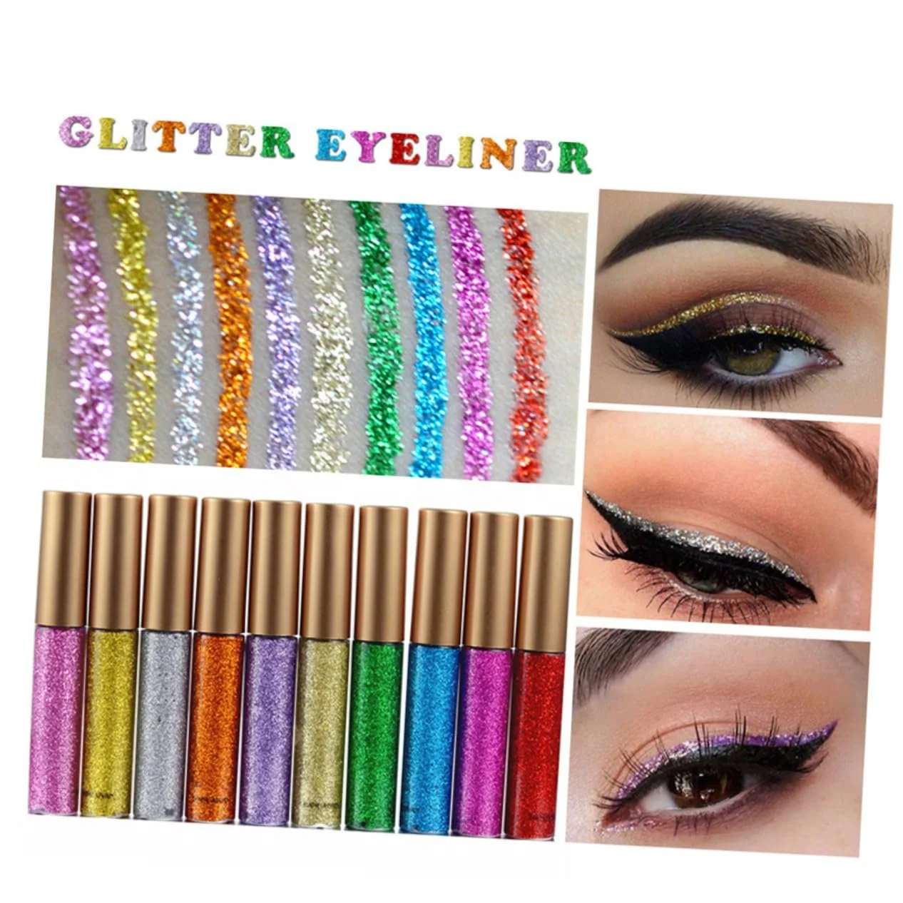 Тени для век Глиттерный Блестящий, фото №7 Тени для век Глиттерный Блестящий, фото №7