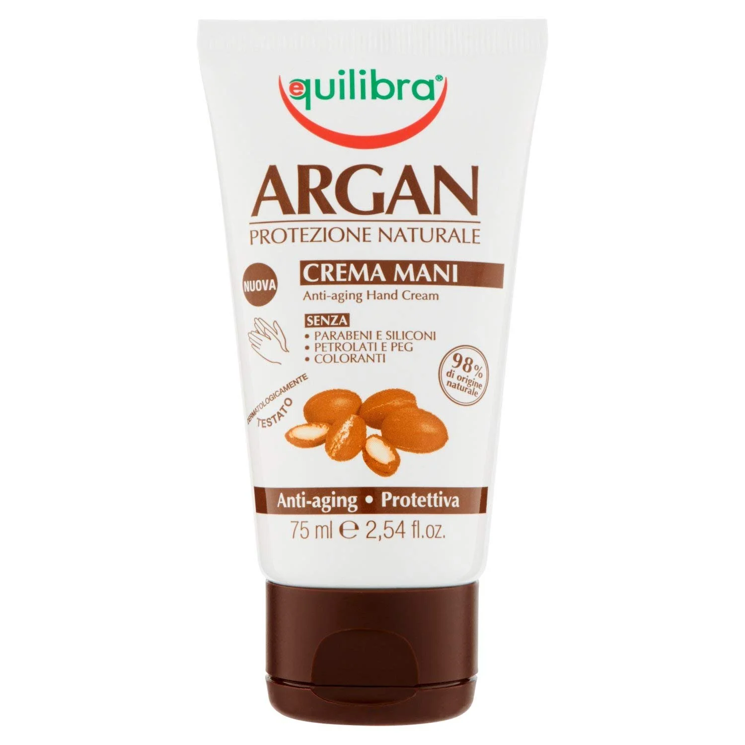 Крем для рук Equilibra Argan 75 мл, фото №1