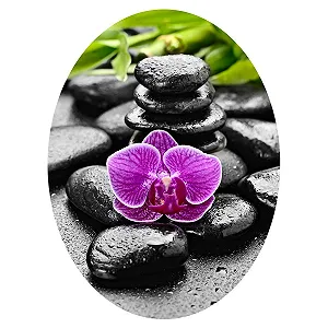 Наклейка для унітазу Wellness Stones 30 x 40 см - Фото 1