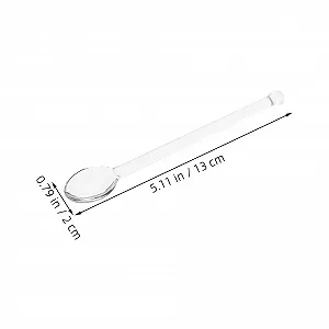 Ложка для змішування Скляна Abaodam Прозора для чаю synthetic.ua - Фото 1