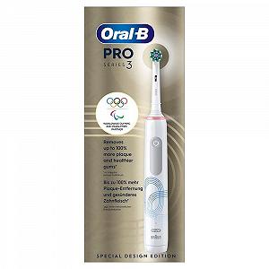 Електрична зубна щітка Oral-B Pro Series 3D, біла, 1 x 3D чистяча насадка, видаляє наліт, 3 режими чищення, таймер, акумуляторна synthetic.ua - Фото 1