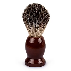 Помазок для гоління QSHAVE Pure Badger Hair ручної роботи, дерево synthetic.ua - Фото 1