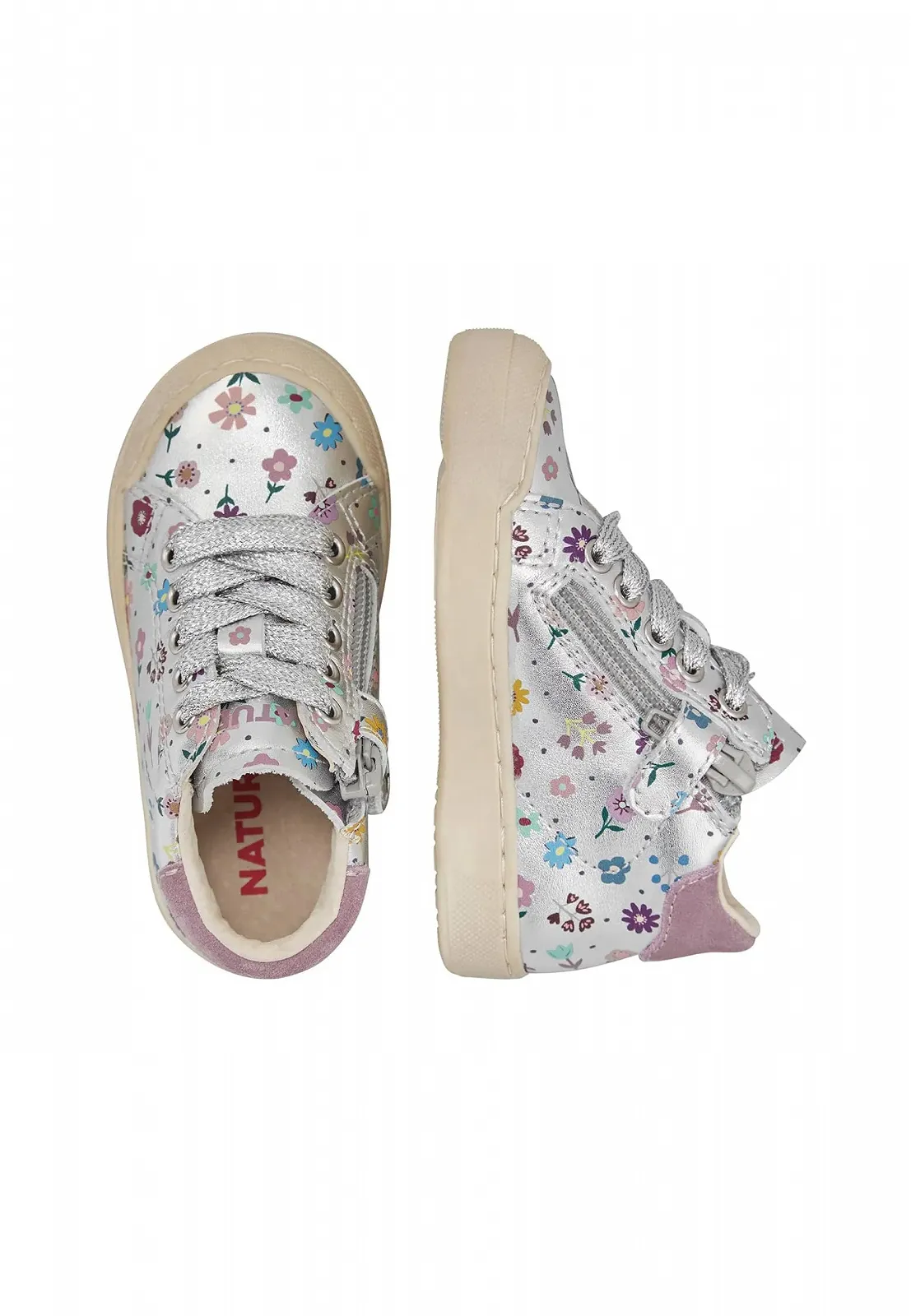 Кроссовки Naturino Кожа и замша, фото №4